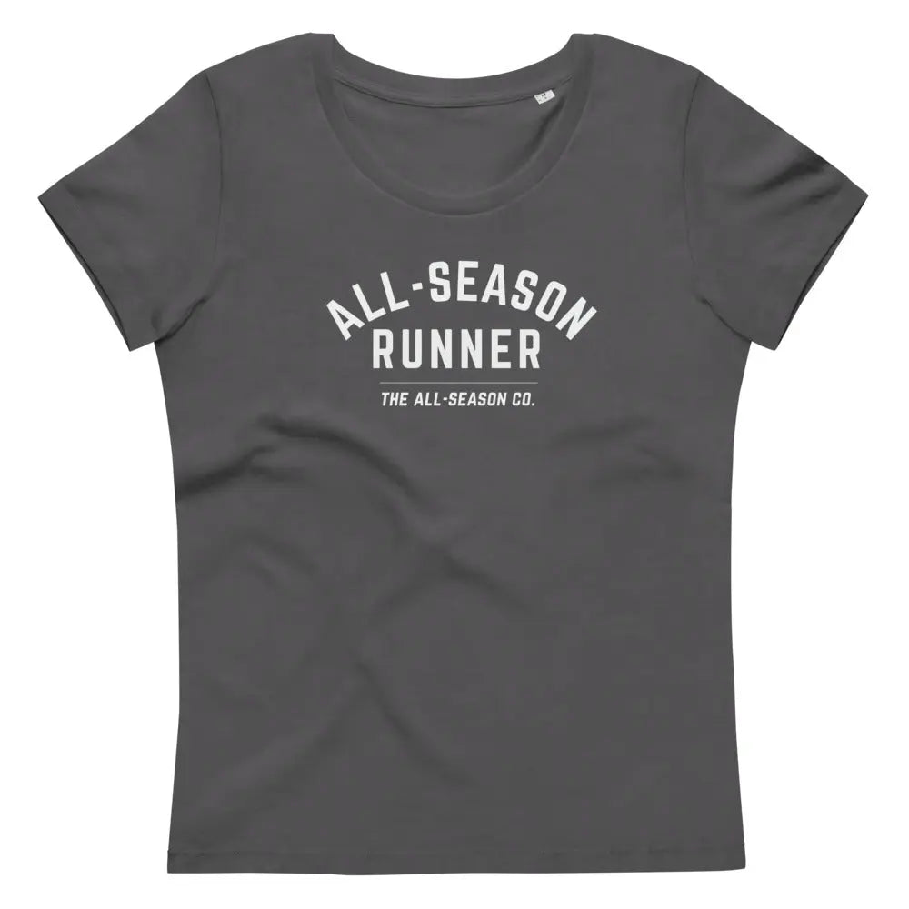 All-Season Runner: Women's Fitted Organic Cotton Tee The All-Season Co.