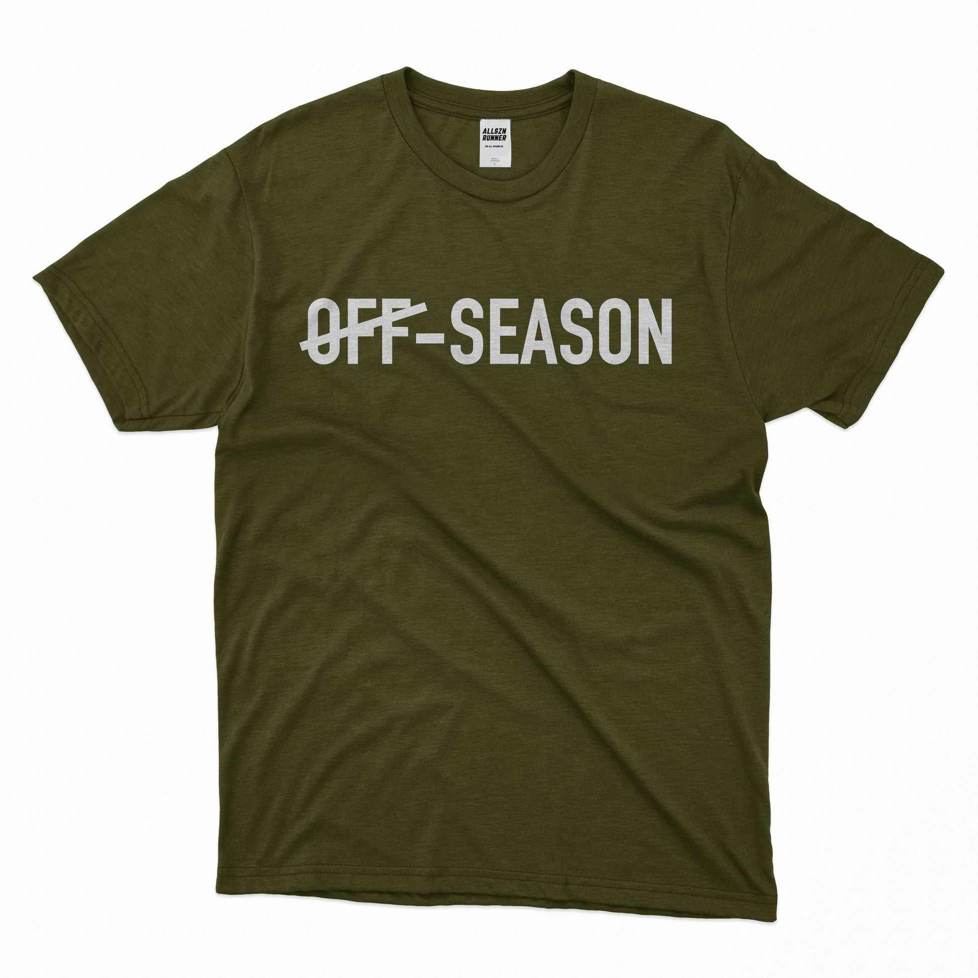 No Off-Season: Stay Dry Unisex Tee - Forest Green Apliiq