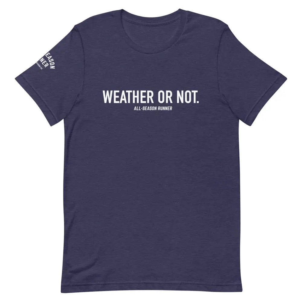 Weather or Not: Short-Sleeve Unisex Tee The All-Season Co.